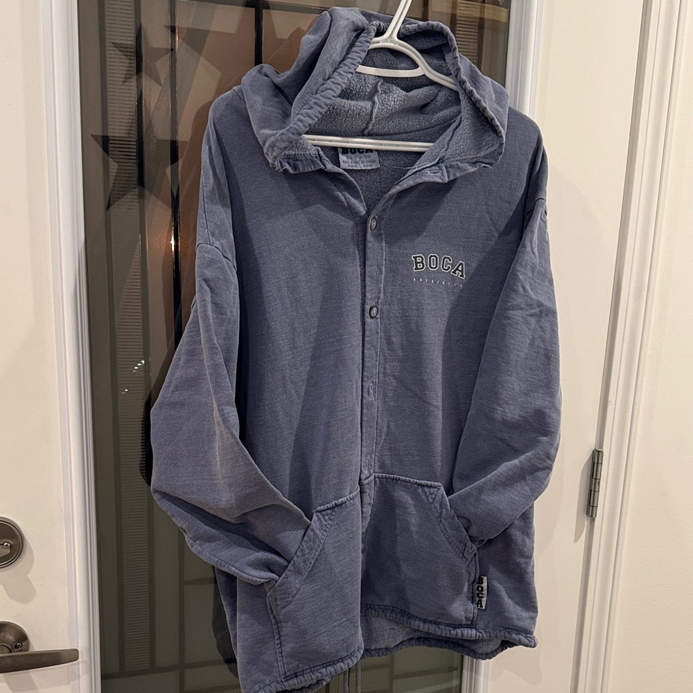 BOCA Men's Gray Hooded Jacket